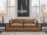 Sam's Furniture - Ashley Furniture - Emilia Sectional - RAF 6-Piece Sectional / Caramel - 30901S5
