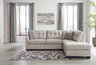 Sam's Furniture - Ashley Furniture - Mahoney Sectional - 2-Piece Sleeper Sectional with Chaise / Chocolate - 31005S4