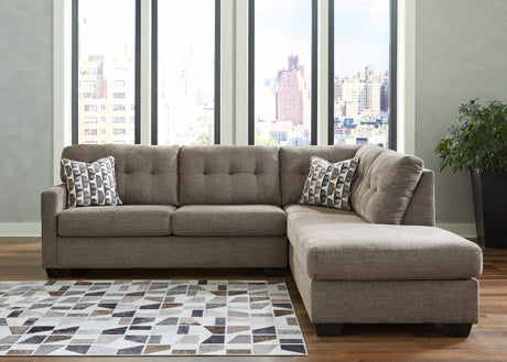 Sam's Furniture - Ashley Furniture - Mahoney Sectional - LAF 2-Piece Sectional with Chaise / Chocolate - 31005S2