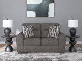 Sam's Furniture - Ashley Furniture - Olten Living Room - Loveseat / Graphite - 3130535