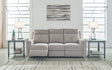 Sam's Furniture - Ashley Furniture - Barnsana Living Room - Power Rocker Recliner / Gravel - 3320298