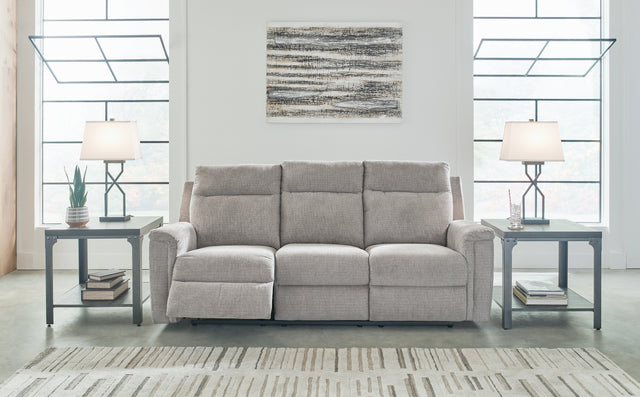Sam's Furniture - Ashley Furniture - Barnsana Living Room - Power Rocker Recliner / Gravel - 3320298