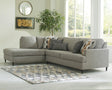 Sam's Furniture - Ashley Furniture - Santasia Sectional - RAF 2-Piece Sectional with Chaise - 33301S2