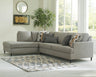 Sam's Furniture - Ashley Furniture - Santasia Sectional - RAF 2-Piece Sectional with Chaise - 33301S2