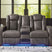 Sam's Furniture - Ashley Furniture - Fyne-Dyme Living Room - PWR REC Loveseat/CON/ADJ HDRST / Shadow - 3660218