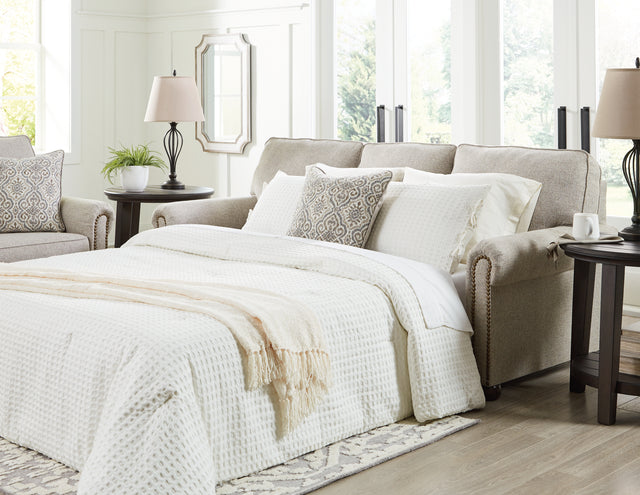 Sam's Furniture - Ashley Furniture - Gaelon Living Room - Ottoman / Dune - 3730714