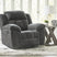 Sam's Furniture - Ashley Furniture - Frohn Living Room - DBL Rec Loveseat w/Console / Chocolate - 3740794