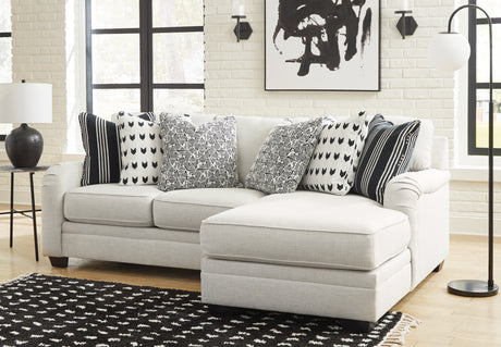 Sam's Furniture - Ashley Furniture - Huntsworth Sectional - RAF 2-Piece Sectional with Chaise / Dove Gray - 39702S2