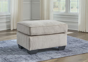 Sam's Furniture - Ashley Furniture - Cashton Living Room - Ottoman / Ice - 4060614