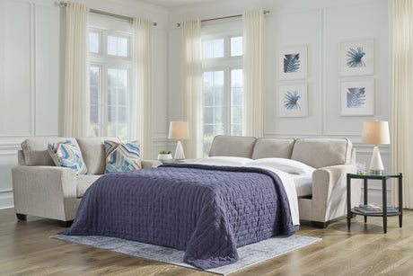 Sam's Furniture - Ashley Furniture - Cashton Living Room - Queen Sofa Sleeper / Ice - 4060639