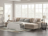 Sam's Furniture - Ashley Furniture - Newellen Sectional - RAF 3-Piece Sectional with Double Chaise / Hemp - 48404S7