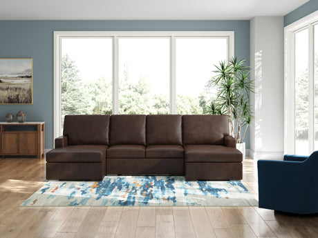 Sam's Furniture - Ashley Furniture - McDowlan Sectional - RAF 3-Piece Sectional with Double Chaise / Coffee - PC48504S3