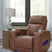 Sam's Furniture - Ashley Furniture - Clean-Slate Living Room - PWR REC Loveseat/CON/ADJ HDRST / Caramel - PC5010118