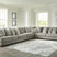 Sam's Furniture - Ashley Furniture - Bayless Sectional - LAF 5-Piece Sectional / Smoke - 52304S3