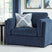 Sam's Furniture - Ashley Furniture - Evansley Living Room - Chair and a Half / Navy - 5450223