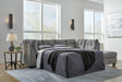 Sam's Furniture - Ashley Furniture - Marleton Sectional - LAF 2-Piece Sectional with Chaise / Denim - 55303S2