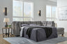 Sam's Furniture - Ashley Furniture - Marleton Sectional - LAF 2-Piece Sectional with Chaise / Denim - 55303S2
