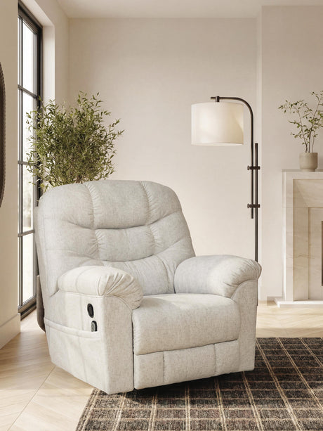 Sam's Furniture - Ashley Furniture - Linenfield Living Room - Zero Wall Recliner - PC5570729