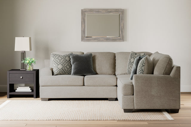 Sam's Furniture - Ashley Furniture - Bovarian Sectional - RAF 4-Piece Sectional / Stone - 56103S5