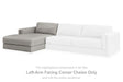 Sam's Furniture - Ashley Furniture - Amiata Sectional - RAF 2-Piece Sectional with Chaise / Glacier - 57404S1