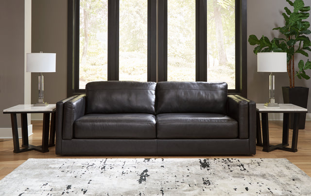 Sam's Furniture - Ashley Furniture - Amiata Living Room - Oversized Accent Ottoman / Glacier - 5740408
