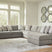 Sam's Furniture - Ashley Furniture - Avaliyah Sectional - RAF 6-Piece Sectional with Chaise / Ash - 58103S12