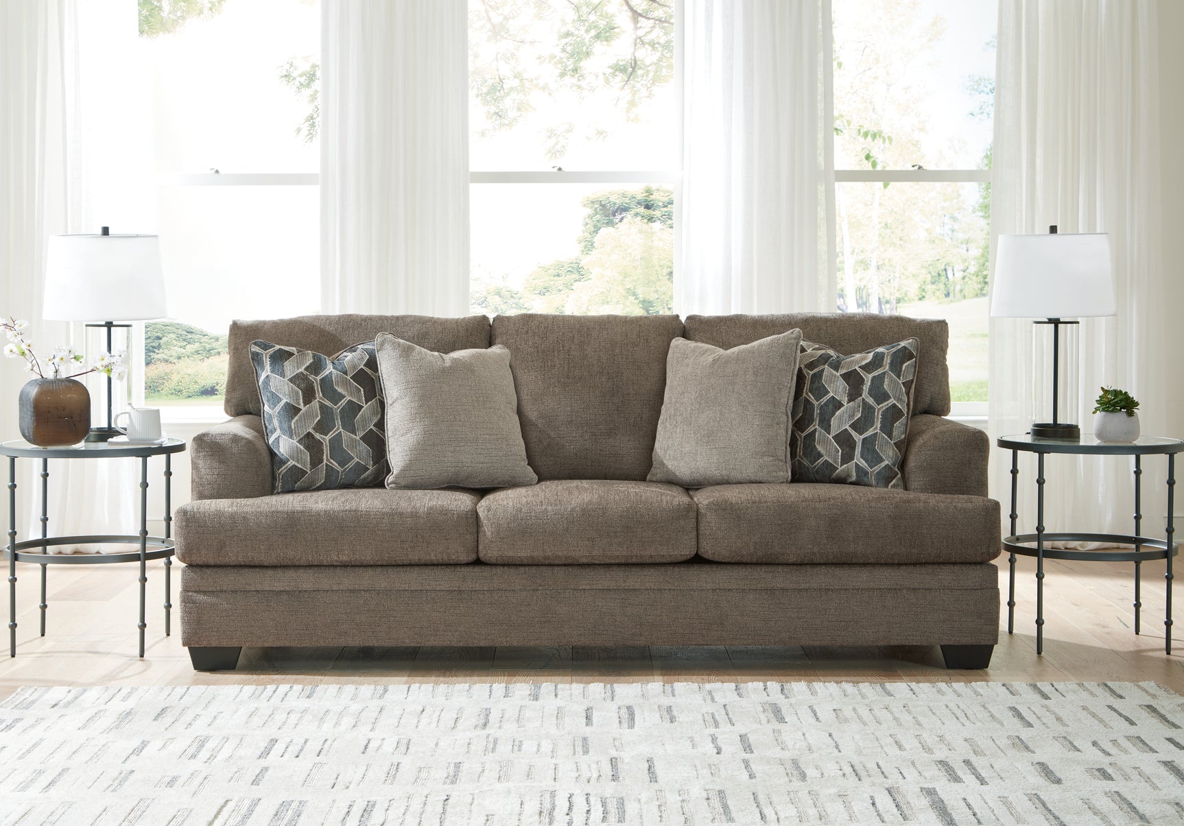 Sam's Furniture - Ashley Furniture - Stonemeade Living Room - Sofa / Nutmeg - 5950538