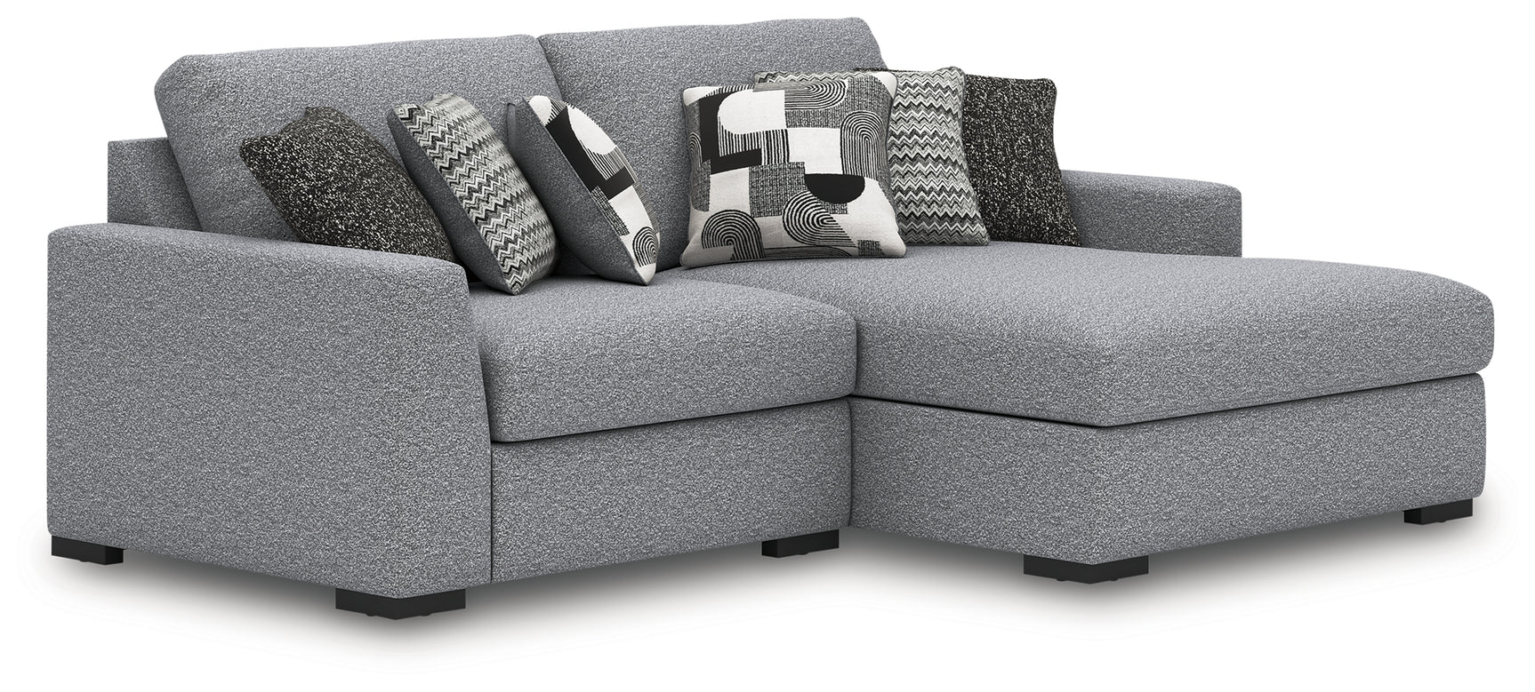 Sam's Furniture - Ashley Furniture - Bealton Sectional - RAF 2-Piece Sectional / Salt and Pepper - 61305S1