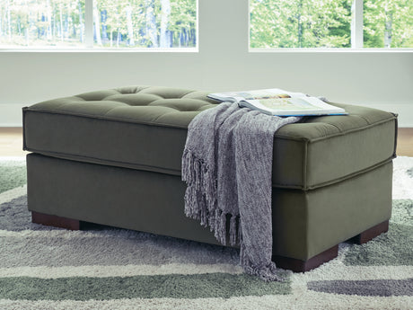 Sam's Furniture - Ashley Furniture - Caspian-Town Living Room - Oversized Accent Ottoman / Olive - PC6170208