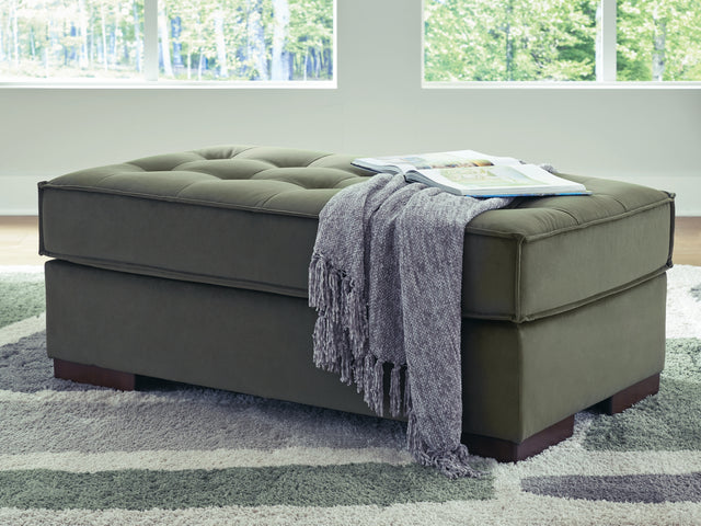 Sam's Furniture - Ashley Furniture - Caspian-Town Living Room - Oversized Accent Ottoman / Olive - PC6170208