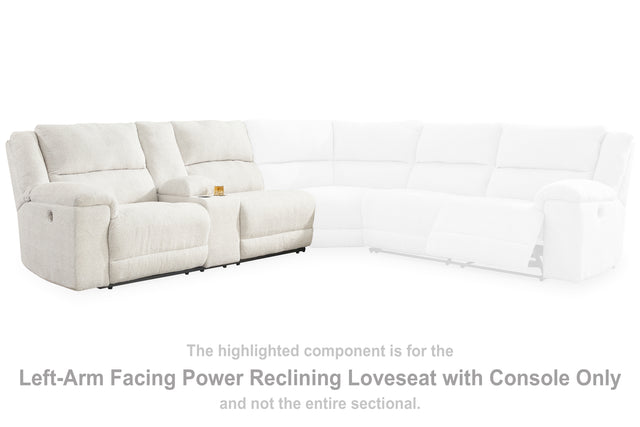 Sam's Furniture - Ashley Furniture - Keensburg Sectional - 3-Piece Power Reclining Sectional / Linen - 61807S2