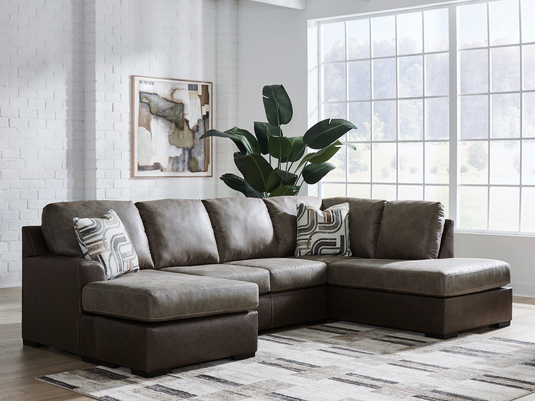Sam's Furniture - Ashley Furniture - Castille Way Sectional - LAF 2-Piece Sectional with Chaise - PC62703S2