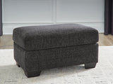 Sam's Furniture - Ashley Furniture - Loreo Living Room - Ottoman / Ebony - 6310114