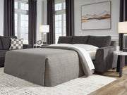 Sam's Furniture - Ashley Furniture - Loreo Living Room - Queen Sofa Sleeper / Ebony - 6310139