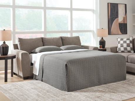 Sam's Furniture - Ashley Furniture - Loreo Living Room - Queen Sofa Sleeper / Truffle - 6310239