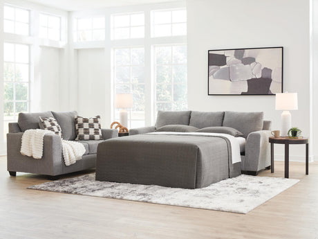 Sam's Furniture - Ashley Furniture - Loreo Living Room - Queen Sofa Sleeper / Flint - 6310339