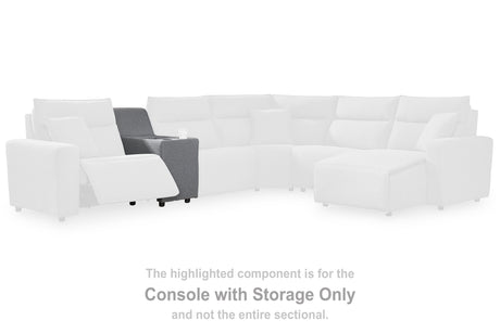 Sam's Furniture - Ashley Furniture - ModMax II Sectional - Console / Salt and Pepper - 6590657