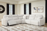 Sam's Furniture - Ashley Furniture - ModMax II Sectional - 5-Piece Power Reclining Sectional / Stone - 65907S8