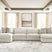 Sam's Furniture - Ashley Furniture - Ashbourne Estate Sectional - RAF 4-Piece Double Chaise Sectional - PC66004S9