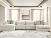 Sam's Furniture - Ashley Furniture - Ashbourne Estate Sectional - RAF 4-Piece Double Chaise Sectional - PC66004S9