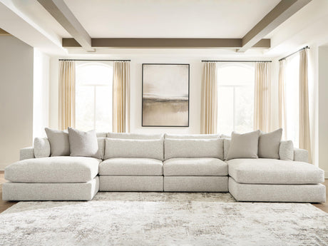 Sam's Furniture - Ashley Furniture - Ashbourne Estate Sectional - RAF 4-Piece Double Chaise Sectional - PC66004S9