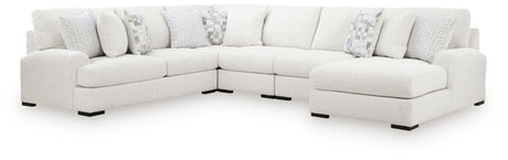 Misty-Lakes 5-Piece Sectional with Chaise