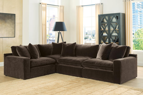 Sam's Furniture - Ashley Furniture - Maxton Heights Sectional - RAF 4-Piece Sectional - 67807S3