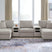Sam's Furniture - Ashley Furniture - ModMax Luxe Sectional - RAF 5-Piece Double Chaise Sectional with Audio Consoles - 68605S43