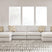 Sam's Furniture - Ashley Furniture - Kestrie 4-Piece Double Chaise Sectional - 4-Piece Double Chaise Sectional - PC68706S9