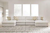 Sam's Furniture - Ashley Furniture - Kestrie 4-Piece Double Chaise Sectional - 4-Piece Double Chaise Sectional - PC68706S9