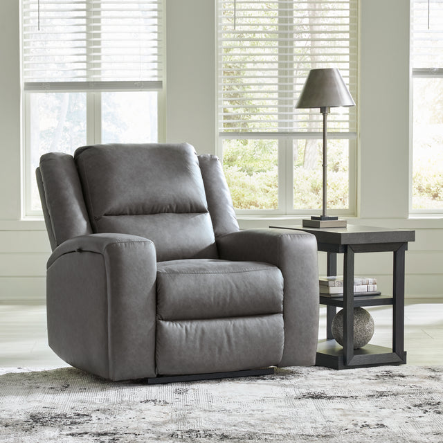 Sam's Furniture - Ashley Furniture - Brixworth Living Room - Reclining Loveseat / Slate - 6910686