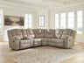 Sam's Furniture - Ashley Furniture - Pearce-Pike Sectional - 3-Piece Reclining Sectional with Console - PC69205S1
