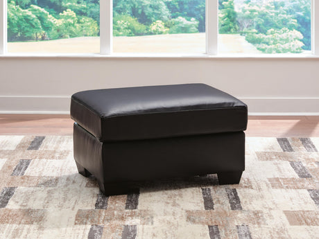 Sam's Furniture - Ashley Furniture - Glennbre Living Room - Ottoman / Midnight - PC6980414