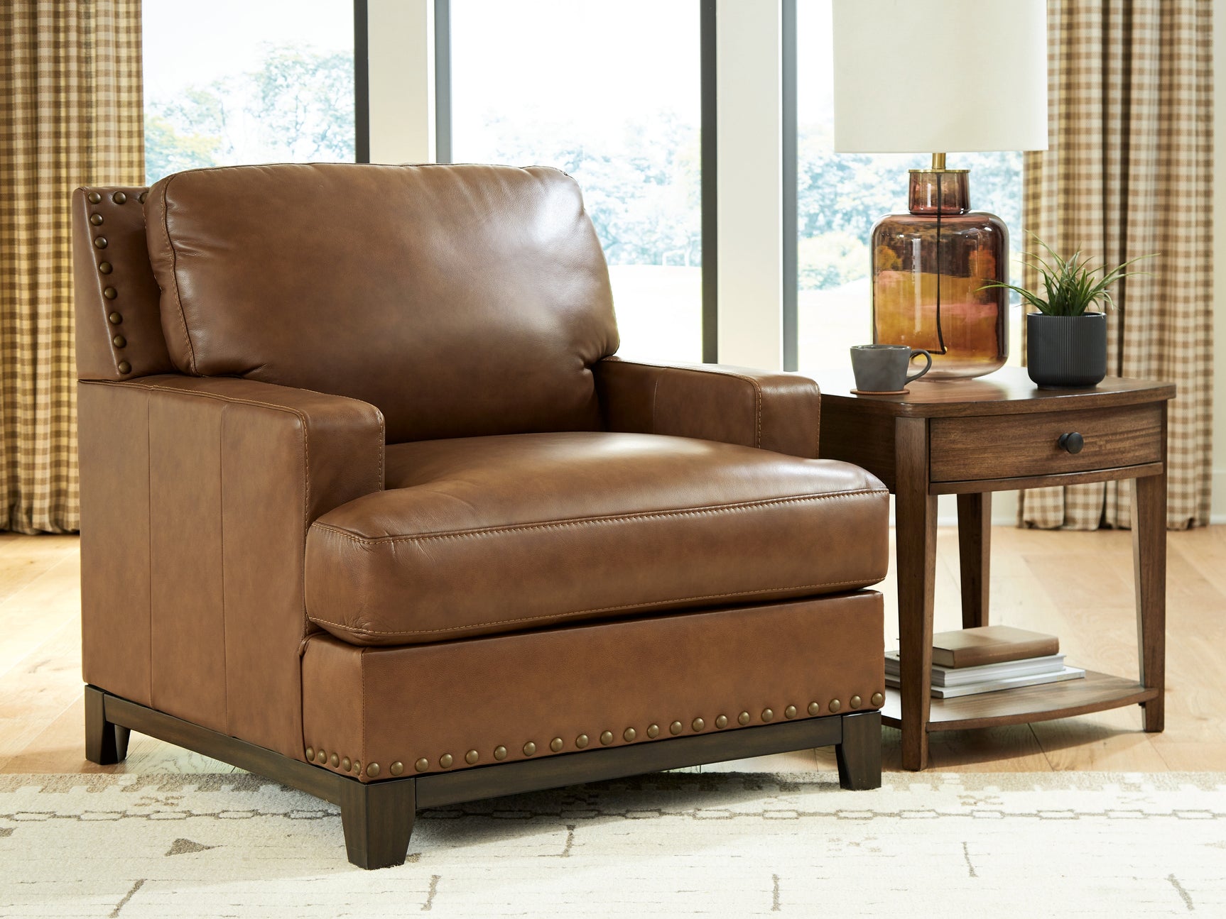 Sam's Furniture - Ashley Furniture - Saonara Living Room - Chair / Amber - PC7310920